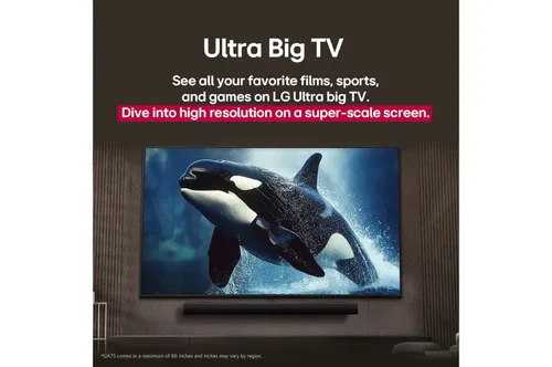 LG 55UA80006LC – טלוויזיה חכמה 55 אינץ' 4K HDR10 webOS25 2025 יבואן רשמי  אל ג'י