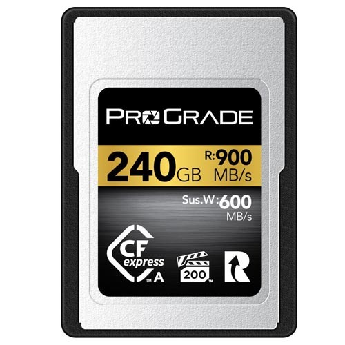 כרטיס זיכרון ProGrade 240GB CFexpress Type A Gold