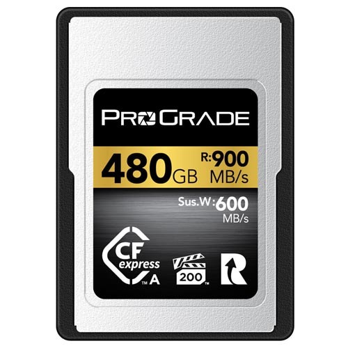 כרטיס זיכרון ProGrade 480GB CFexpress Type A Gold
