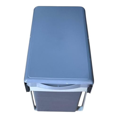 פח אשפה כפול נשלף לארון מטבח 20 ליטר (2X10L) דגם 402 אפור