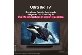  LG NanoCell AI NANO80 4K ‏בגודל 86 אינץ', עם AI Magic remote, ‏HDR10 ו-webOS25 ‏2025
