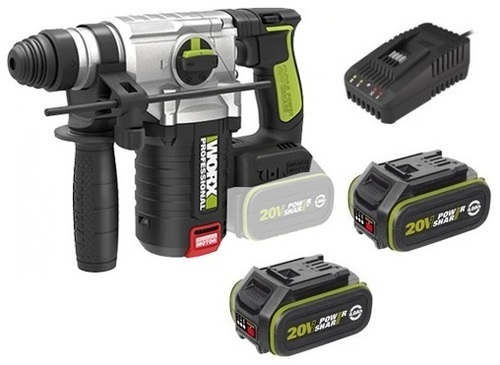 פטישון 20V 2X4Ah כוח הלימה J2.2  Brussels 24MM 20V + תיק 