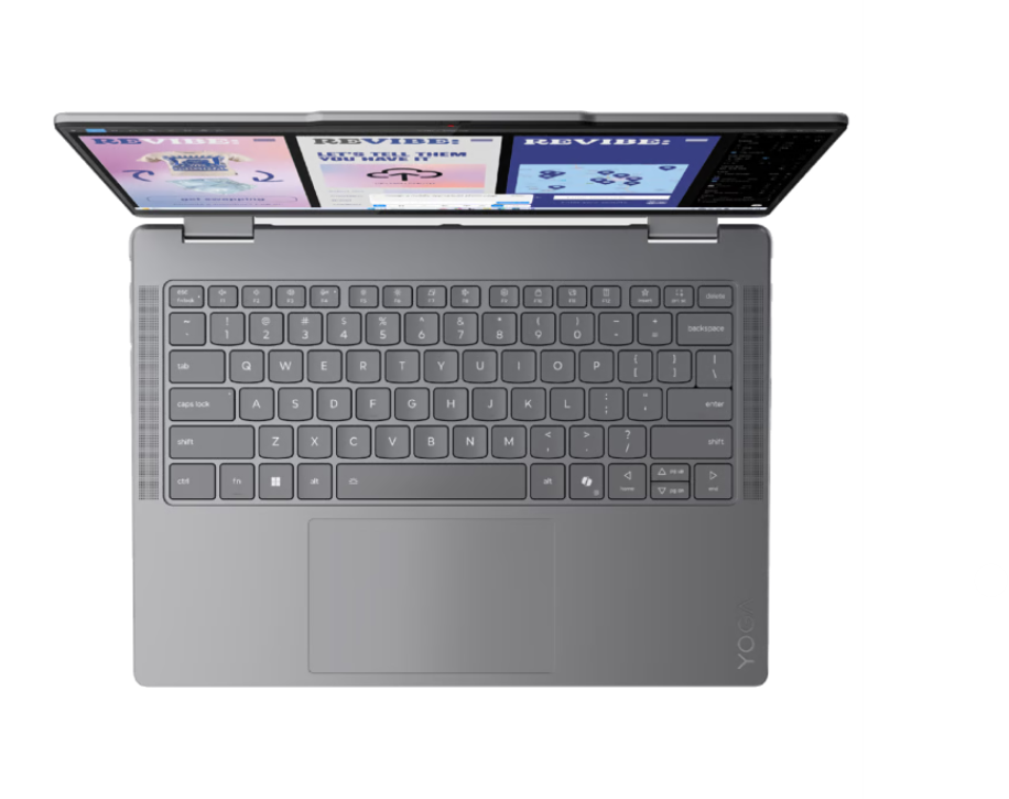 מחשב נייד Lenovo YOGA 7 14ILL10 (83JQ004KIV) 14" Touch OLed / Ultra 5 226/16G-DDR5/1TW/11H3Y/Seashell