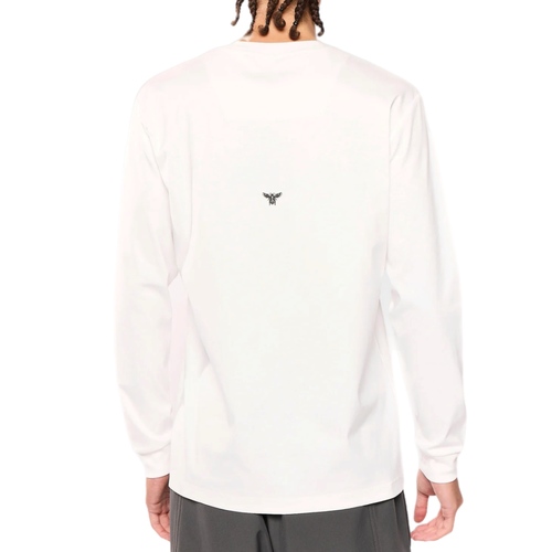 חולצה AINKER מידות XS-XXL לגברים בגוון לבן שרוול ארוך