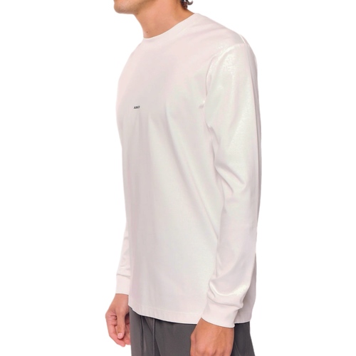 חולצה AINKER מידות XS-XXL לגברים בגוון לבן שרוול ארוך