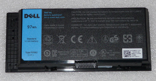 סוללה מקורית למחשב נייד dell Precision M4600 M6600 9CELL