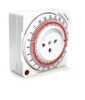 שעון 24 שעות שקע תקע מרובע מבית Delaor Smart Grade