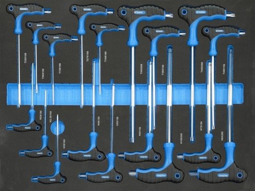 עגלת כלים מאובזרת 7 מגירות S-BOX 250PC מבית קשקו 