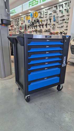 עגלת כלים מאובזרת 7 מגירות S-BOX 250PC מבית קשקו 