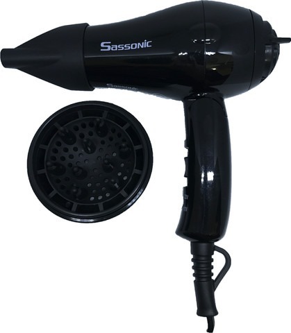 מייבש שיער קומפקטי כולל דיפיוזר Sassonic ססוניק ESE-1018