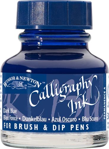 דיו כחול DARK BLUE לקליגרפיה (30 מ