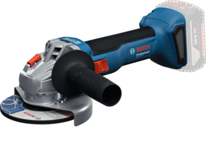 גוף משחזת זווית נטענת "4.5 בראשלס (115 מ"מ) דגם BOSCH GWS 18V-8 EC בוש