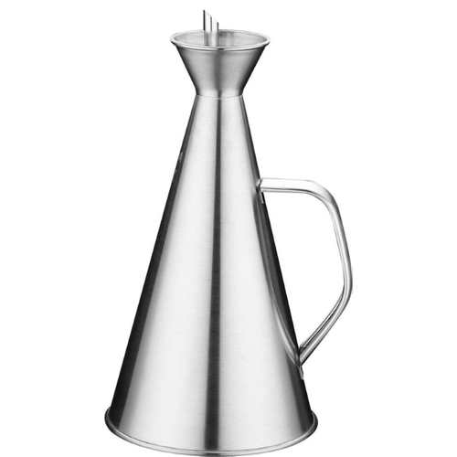 כד שמן נירוסטה 1 ליטר עם פייה 029330 Y.C