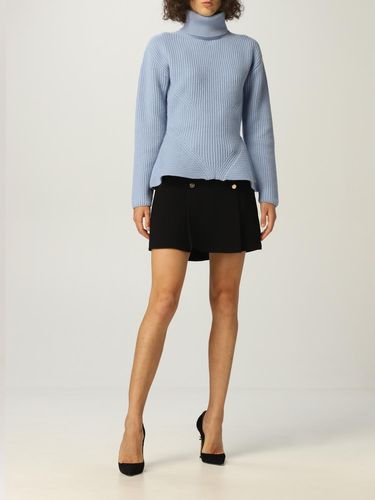 Ribbed -Knit Roll-Neck Jumper
