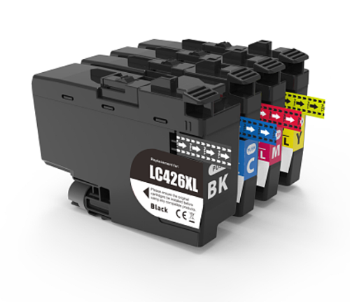 ראש דיו צהוב חליפי brother lc426XL Y 