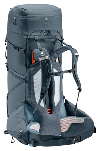 תרמיל מסע לדרום אמריקה - Deuter Aircontact Core 70+10 אפור