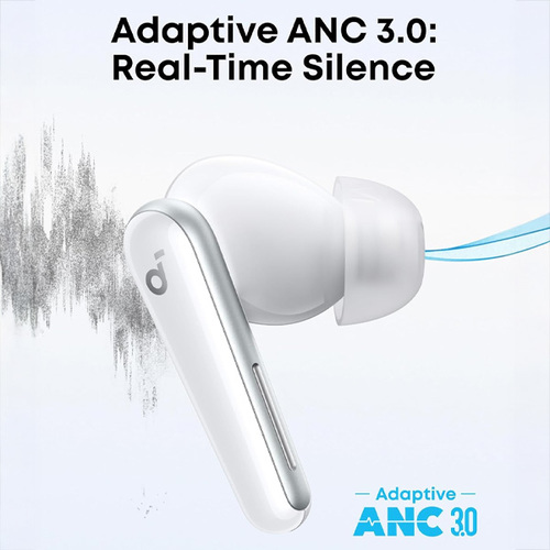 אוזניות Anker Soundcore Liberty 5 Bluetooth - צבע לבן