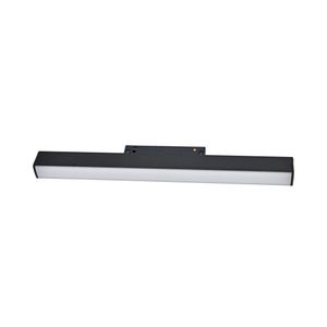 מגנטי שטוח שחור לפס צבירה FLAT44 24W CCT LEDON