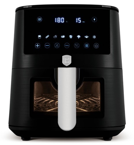 סיר טיגון ללא שמן 5 ליטר Berlinger Haus Matte Black BH-9557