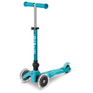 קורקינט מיני מיקרו דלוקס לד מתקפל Mini Deluxe Led Foldable אקווה