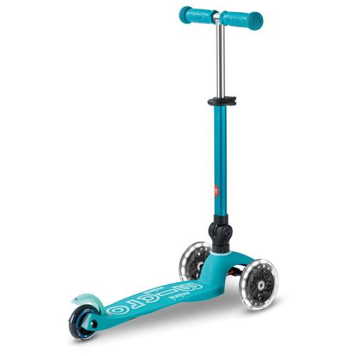 קורקינט מיני מיקרו דלוקס לד מתקפל Mini Deluxe Led Foldable אקווה