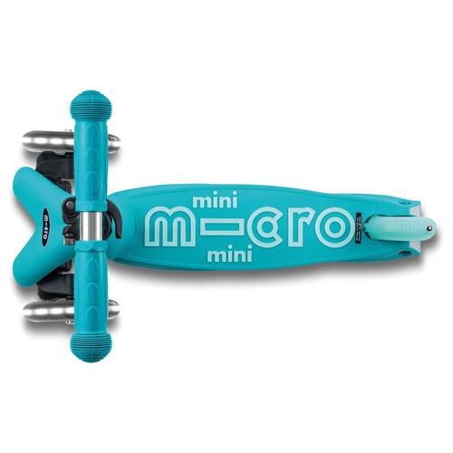 קורקינט מיני מיקרו דלוקס לד מתקפל Mini Deluxe Led Foldable אקווה