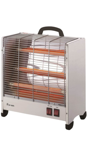 תנור חימום ספירלה - 3 גופי חימום Electro Hanan 1800W EL-153
