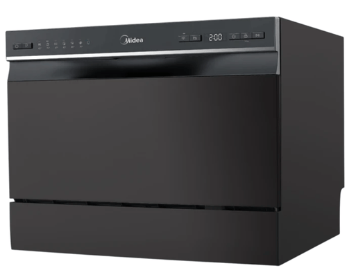 מדיח כלים על השיש 6 מערכות כלים Midea MDWT0602M(B)-W-IL