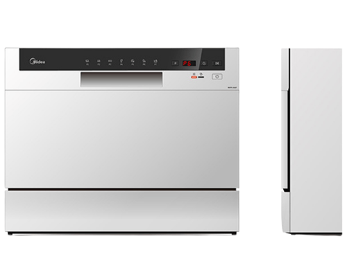 מדיח כלים על השיש 6 מערכות כלים Midea MDWTT0602F(W)-W-IL