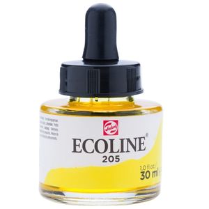 צבע מים נוזלי אקוליין 30 מ"ל Lemon Yellow (Primary) 205 