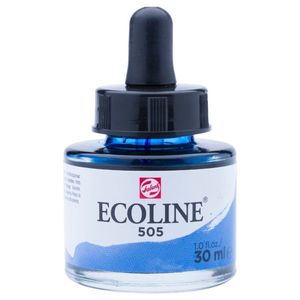 צבע מים נוזלי אקוליין 30 מ"ל Ultramarine Light 505