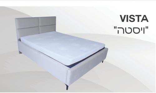 מיטה ויסטה מרופדת 