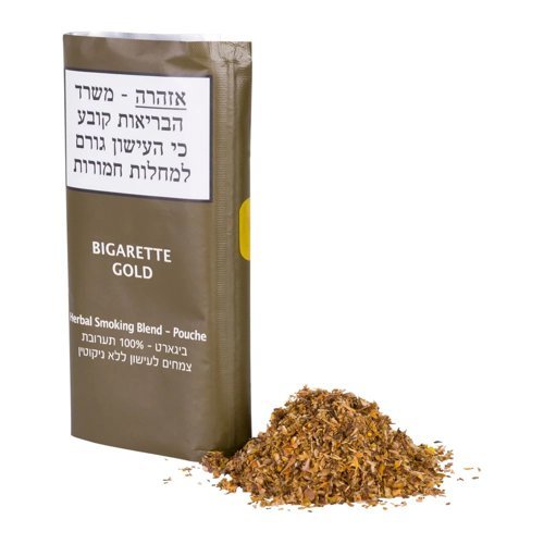 תחליף טבק Bigarette Gold ביגרט גולד 30 גרם