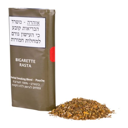 תחליף טבק Bigarette Rasta ביגרט ראסטה 30 גרם