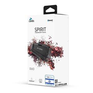 דיבורית בלוטוס לקסדה זוגית Cardo SPIRIT duo