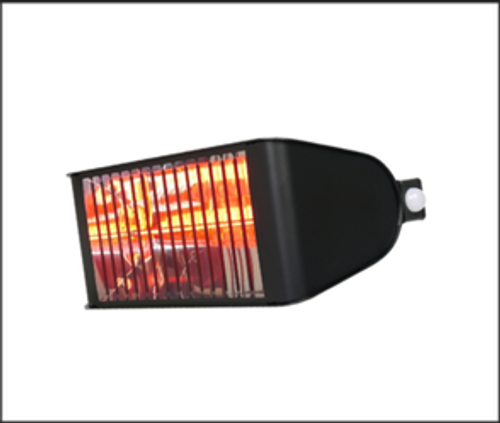 תנור חימום מומלץ לבית ולמשרד | דגם BOSTON Premium 2500W | שלט כלול | שחור מט