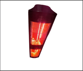 תנור אינפרא אדום TITAN WIDE 3000W בצבע שחור – עוצמה, עיצוב ויעילות לחימום מושלם