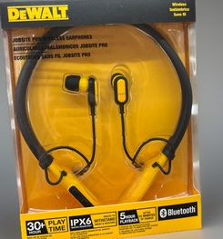 אוזניות בלוטוס צוואר נטענות USB דיוולט דגם DXMA1902091A