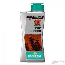 שמן מנוע מוטורקס 4 פעימות 10W40 נפח 1 ליטר - MOTOREX TOP SPEED 4T