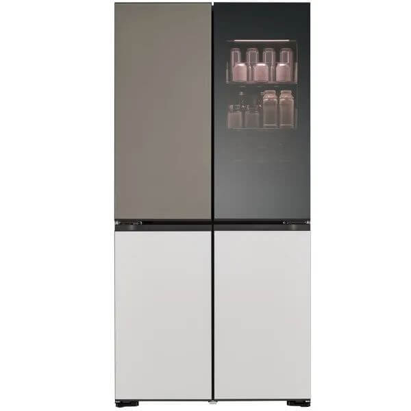 מקרר ‏מקפיא תחתון LG R4D760MDUP ‏617 ‏ליטר