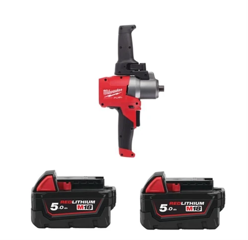 ערכת מערבל נטען M18FPM + זוג סוללות 5A + מטען מהיר