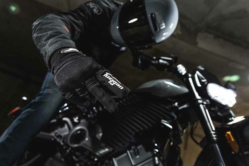 כפפות רב עונתיות פוריגן שחור / לבן - FURYGAN JET ALL SEASON D3O GLOVES