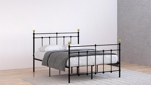 מיטה זוגית ממתכת דגם אטלס - במגוון מידות