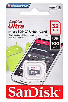 כרטיס זכרון 32GB סנדיסק - SDSQUNR