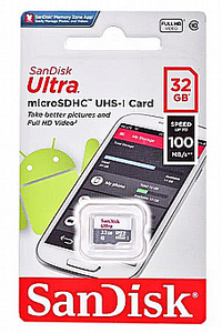 כרטיס זכרון 32GB סנדיסק - SDSQUNR