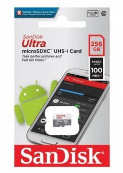 כרטיס זכרון 256GB סנדיסק ULTRA