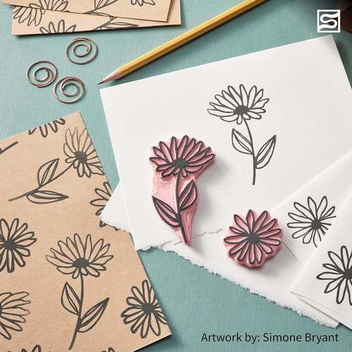 Speedball Block Printing Baren – ידית עץ נוחה להדפס בלוק – בקוטר 4 אינץ' (דגם 4139)