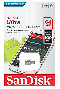 כרטיס זכרון 64GB סנדיסק