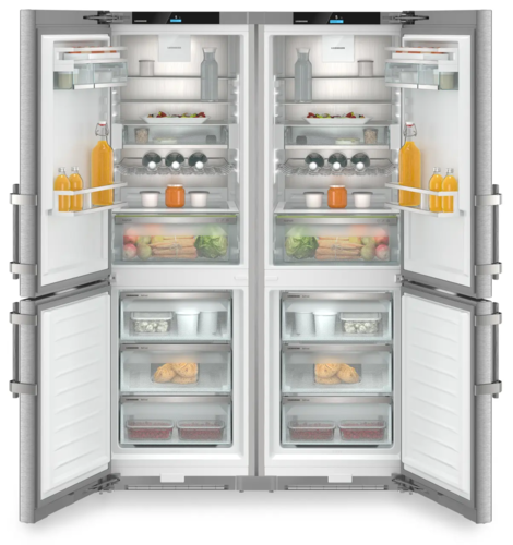 מקרר 3 דלתות XRFSTD7350 נירוטסה+יצרן קרח