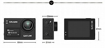 מצלמת אקסטרים SJCAM SJ6 LEGEND כולל עברית - צלמו כמו מקצוענים - עם איכות, יציבות ושליטה מלאה